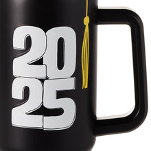 Load image into Gallery viewer, Class of 2025 Black Insulated Travel Cup With Handle, 40 oz.