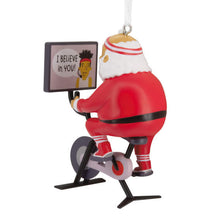 Load image into Gallery viewer, Cycling Santa Hallmark Ornament