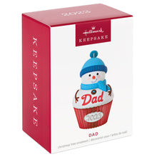 Load image into Gallery viewer, Dad Cupcake 2023 Ornament - Hallmark Timmins