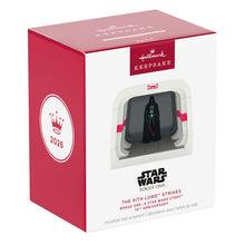 Load image into Gallery viewer, Rogue One: A Star Wars Story™ 10th Anniversary The Sith Lord™ Strikes Ornament With Light and Sound - Hallmark Timmins