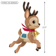 Load image into Gallery viewer, Eight Tiny Reindeer Dasher Ornament