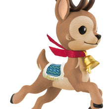 Load image into Gallery viewer, Eight Tiny Reindeer Dasher Ornament