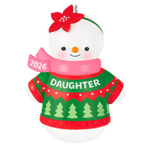 Load image into Gallery viewer, Daughter Snowman 2026 Ornament - Hallmark Timmins