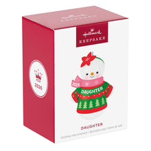 Load image into Gallery viewer, Daughter Snowman 2026 Ornament - Hallmark Timmins