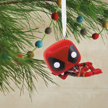 Load image into Gallery viewer, Marvel Deadpool Laying Down Funko POP!® Hallmark Ornament