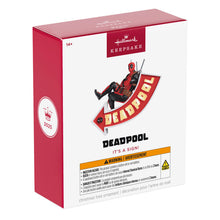 Load image into Gallery viewer, Marvel Deadpool It's a Sign! Ornament With Light