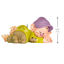 Load image into Gallery viewer, Disney Snow White and the Seven Dwarfs Dozing Dopey Ornament - Hallmark Timmins