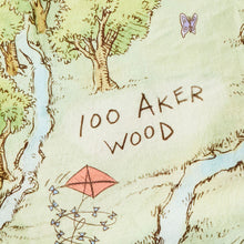 Load image into Gallery viewer, Disney Winnie the Pooh Hundred Acre Wood Map Throw Blanket, 60x52