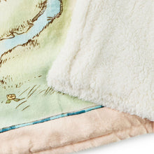 Load image into Gallery viewer, Disney Winnie the Pooh Hundred Acre Wood Map Throw Blanket, 60x52