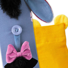 Load image into Gallery viewer, Disney Winnie the Pooh and Eeyore Novelty Crew Socks, 1 pair