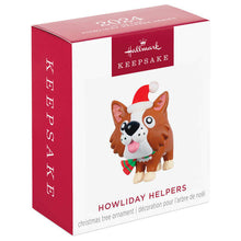 Load image into Gallery viewer, Mini Howliday Helpers Ornament, 1.09"