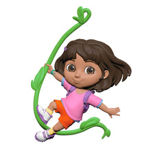Load image into Gallery viewer, Nickelodeon Dora Swinging Into Adventure Ornament