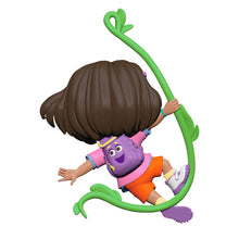 Load image into Gallery viewer, Nickelodeon Dora Swinging Into Adventure Ornament