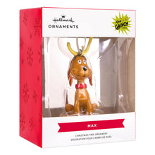 Load image into Gallery viewer, Dr. Seuss' How the Grinch Stole Christmas!™ Max Hallmark Ornament