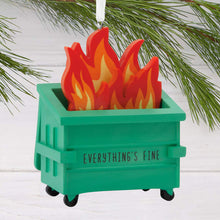 Load image into Gallery viewer, Dumpster Fire Hallmark Ornament