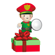 Load image into Gallery viewer, Elf Security Peekbuster Ornament With Motion-Activated Sound and Light - Hallmark Timmins