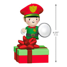 Load image into Gallery viewer, Elf Security Peekbuster Ornament With Motion-Activated Sound and Light - Hallmark Timmins