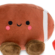 Load image into Gallery viewer, Better Together Football and Helmet Magnetic Plush Pair, 5" H