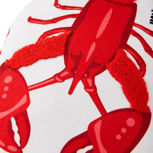 Load image into Gallery viewer, Friends You're My Lobster Shaped Throw Pillow