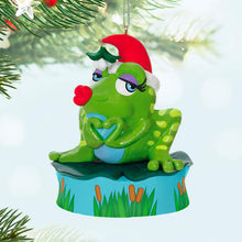 Load image into Gallery viewer, Mistle-Toad Ornament With Sound