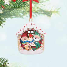 Load image into Gallery viewer, 5th Anniversary Gnome for Christmas Papercraft Ornament