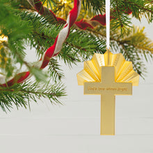 Load image into Gallery viewer, God's Love Shines Bright Metal Ornament