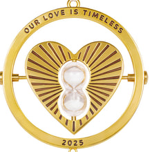Load image into Gallery viewer, Our Love Is Timeless 2025 Metal Ornament