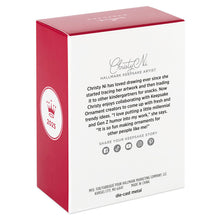 Load image into Gallery viewer, Gold Heart and Key Keepsake Ornament