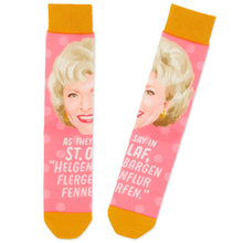 Load image into Gallery viewer, Rose The Golden Girls St. Olaf Novelty Crew Socks