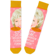 Load image into Gallery viewer, Rose The Golden Girls St. Olaf Novelty Crew Socks