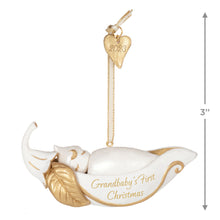 Load image into Gallery viewer, Grandbaby's First Christmas Pea in a Pod 2023 Porcelain Ornament