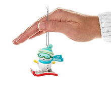Load image into Gallery viewer, Grandson Snowboarding Snowman 2024 Ornament