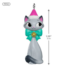 Load image into Gallery viewer, Mini Christmas Kitty Ornament, 1.25"