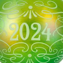 Load image into Gallery viewer, Christmas Commemorative 2024 Glass Ball Ornament
