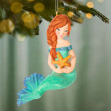 Load image into Gallery viewer, Mythical Mermaids Ornament