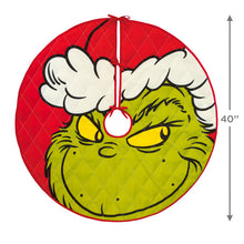 Load image into Gallery viewer, Dr. Seuss's How the Grinch Stole Christmas!™ Fabric Hallmark Tree Skirt, 40"