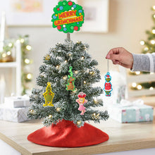 Load image into Gallery viewer, Mini Dr. Seuss's How the Grinch Stole Christmas!™ Hallmark Tree Topper and Ornaments, Set of 5