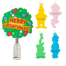 Load image into Gallery viewer, Mini Dr. Seuss's How the Grinch Stole Christmas!™ Hallmark Tree Topper and Ornaments, Set of 5