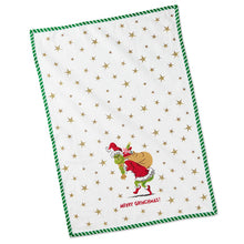 Load image into Gallery viewer, Grinch Designed Tea Towels Gift Set of Two