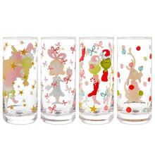 Load image into Gallery viewer, Dr. Seuss's How the Grinch Stole Christmas!™ Drinking Glasses, Set of 4