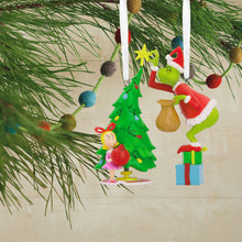 Load image into Gallery viewer, Dr. Seuss's How the Grinch Stole Christmas!™ Grinch and Cindy-Lou Who Hallmark Ornaments, Set of 2