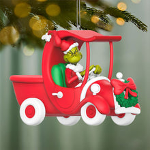 Load image into Gallery viewer, Dr. Seuss's How the Grinch Stole Christmas!™ A Grinchy Sleigh On the Way Ornament - Hallmark Timmins
