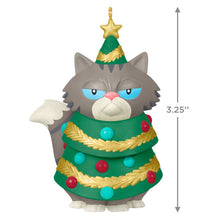 Load image into Gallery viewer, Festive Feline Ornament