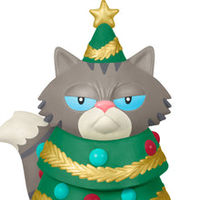 Load image into Gallery viewer, Festive Feline Ornament