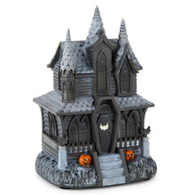 Load image into Gallery viewer, Hauntsville Collection Musical Vampire Manor Tabletop Decoration With Light, 9.75”