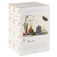 Load image into Gallery viewer, Hauntsville Collection Musical Vampire Manor Tabletop Decoration With Light, 9.75”