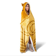 Load image into Gallery viewer, Harry Potter™ Golden Snitch™ Hooded Blanket, 70x50