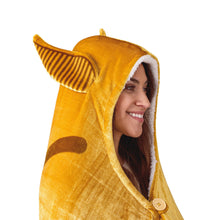 Load image into Gallery viewer, Harry Potter™ Golden Snitch™ Hooded Blanket, 70x50