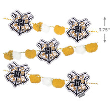 Load image into Gallery viewer, Harry Potter™ Hogwarts™ Crest Fabric Hallmark Garland, 72"