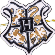 Load image into Gallery viewer, Harry Potter™ Hogwarts™ Crest Fabric Hallmark Garland, 72"